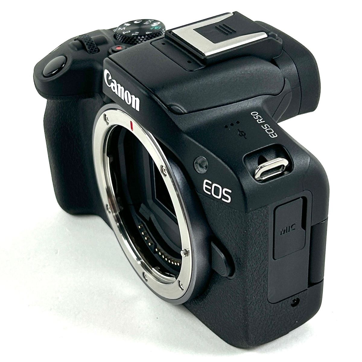 キヤノン Canon EOS R50 ダブルズームキット ブラック デジタル ミラーレス 一眼カメラ 【中古】 キヤノン(CANON) ミラーレス一眼 EOS R50 ダブルズームキット