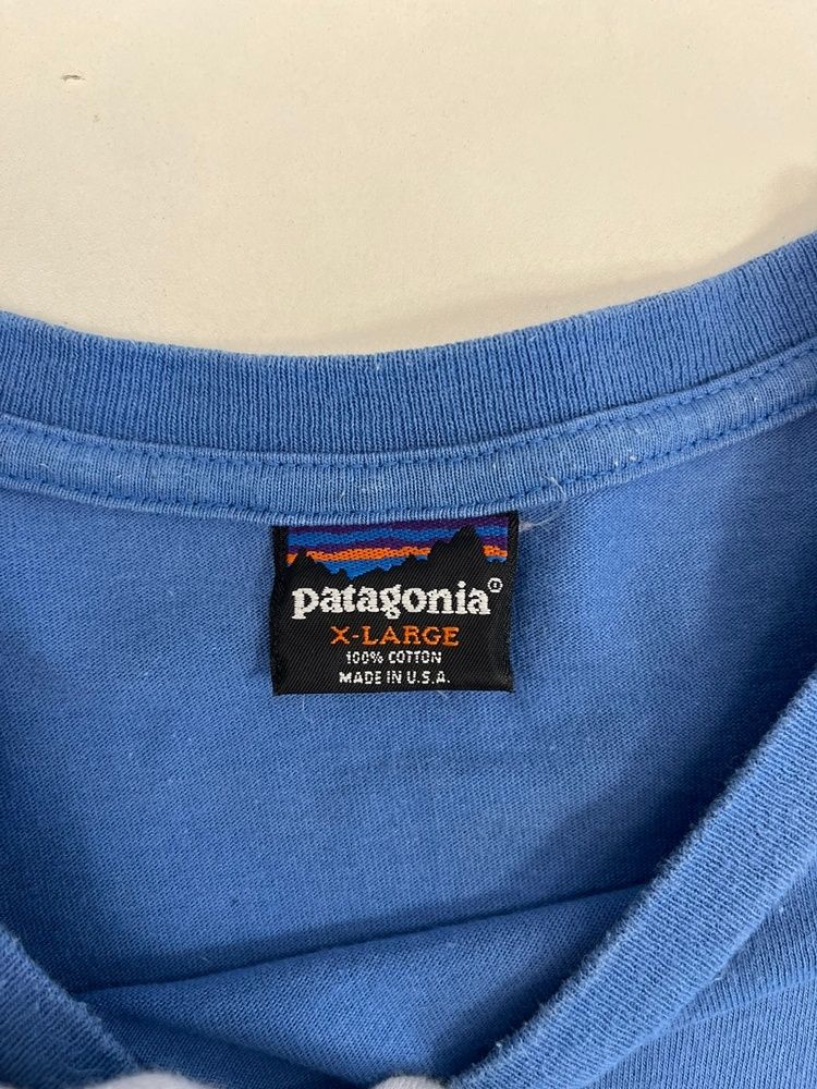パタゴニア PATAGONIA 90s 90年代 雪なしタグ 生態系プリント USA製