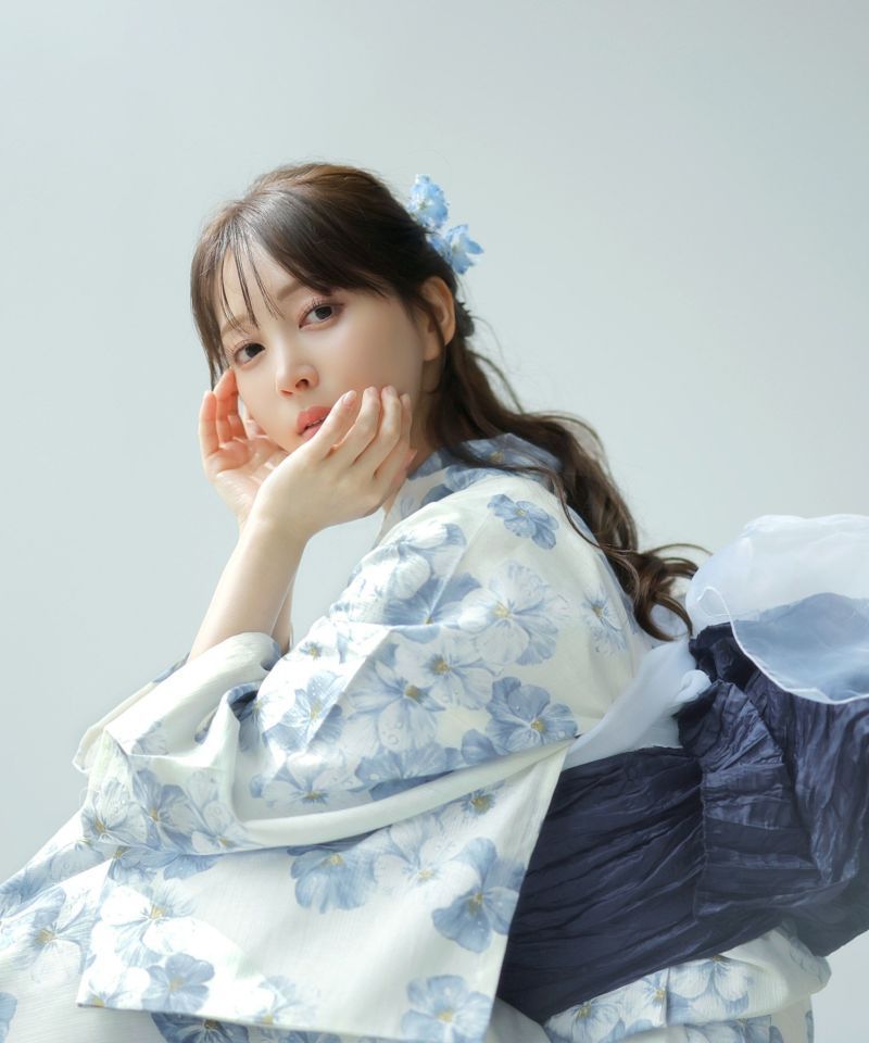 蒼々の花雫】Dita ディータ 浴衣 5点セット レディース 2025