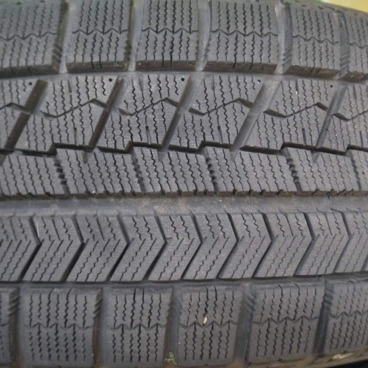 美品 ブリジストン ブリザックVRX 205/60R16 2015年製 クラウン エスティマ マークX プリウスα オデッセイ ヴェゼル カムリ スタッドレス 美品バリ溝SMACK 16in 6.5J +38 PCD100 ブリヂストン ブリザックVRX