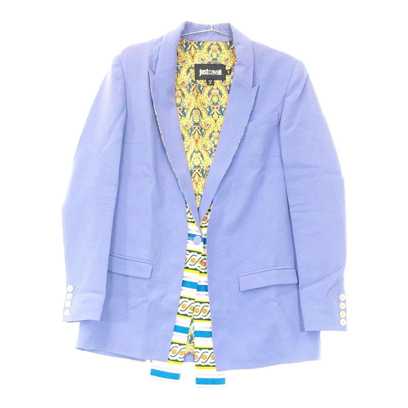 just cavalli とらえれ ジャスト カヴァリ ジップカーディガン