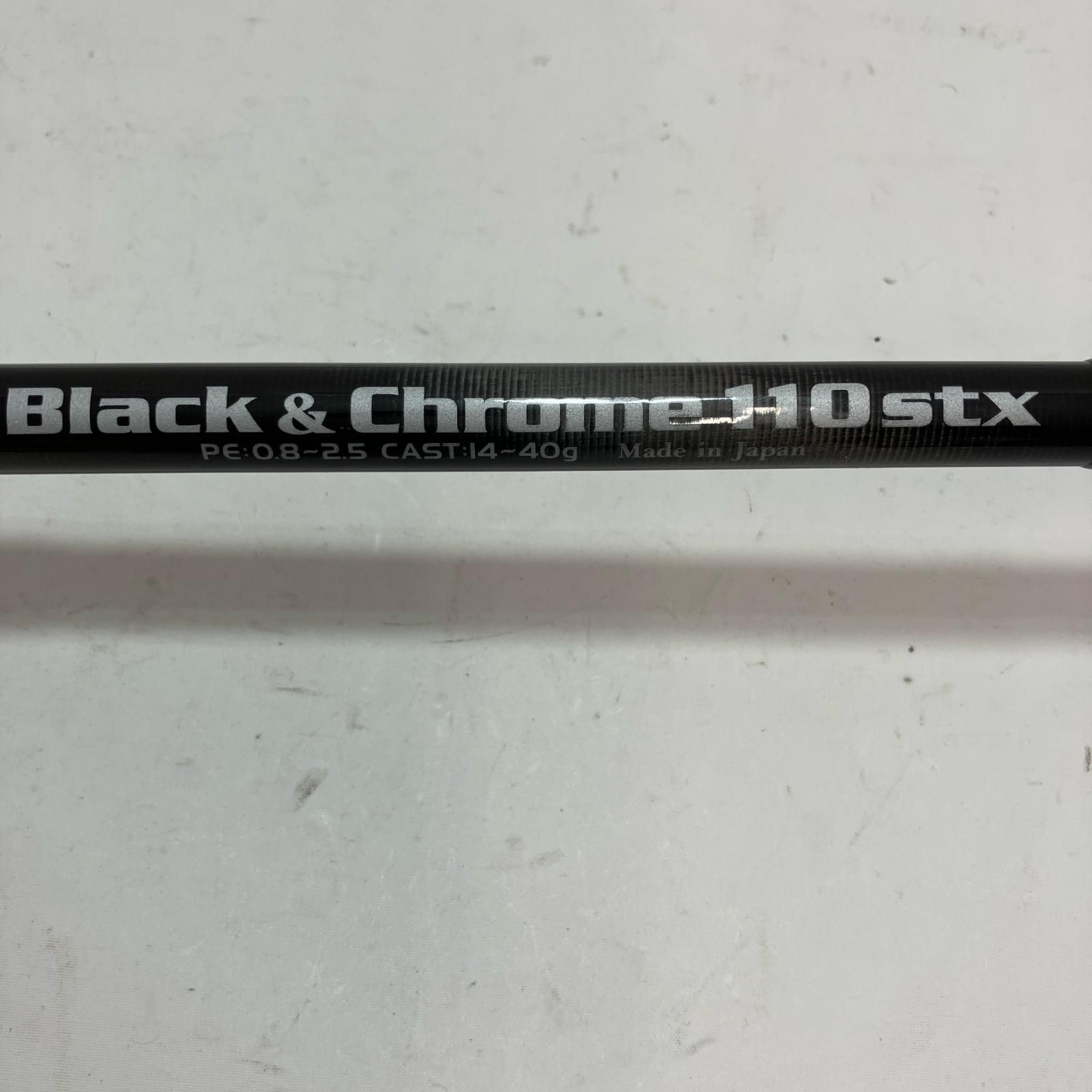 MCワークス ルアーロッド ブラックアンドクローム Black＆Chrome