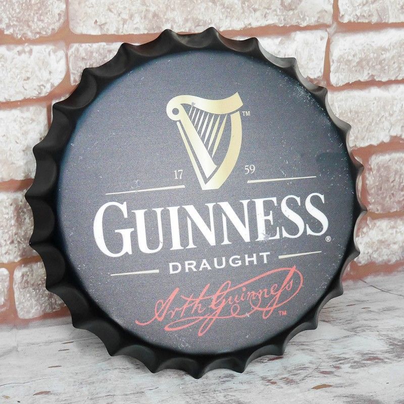 GUINNESS 王冠ティンプレート