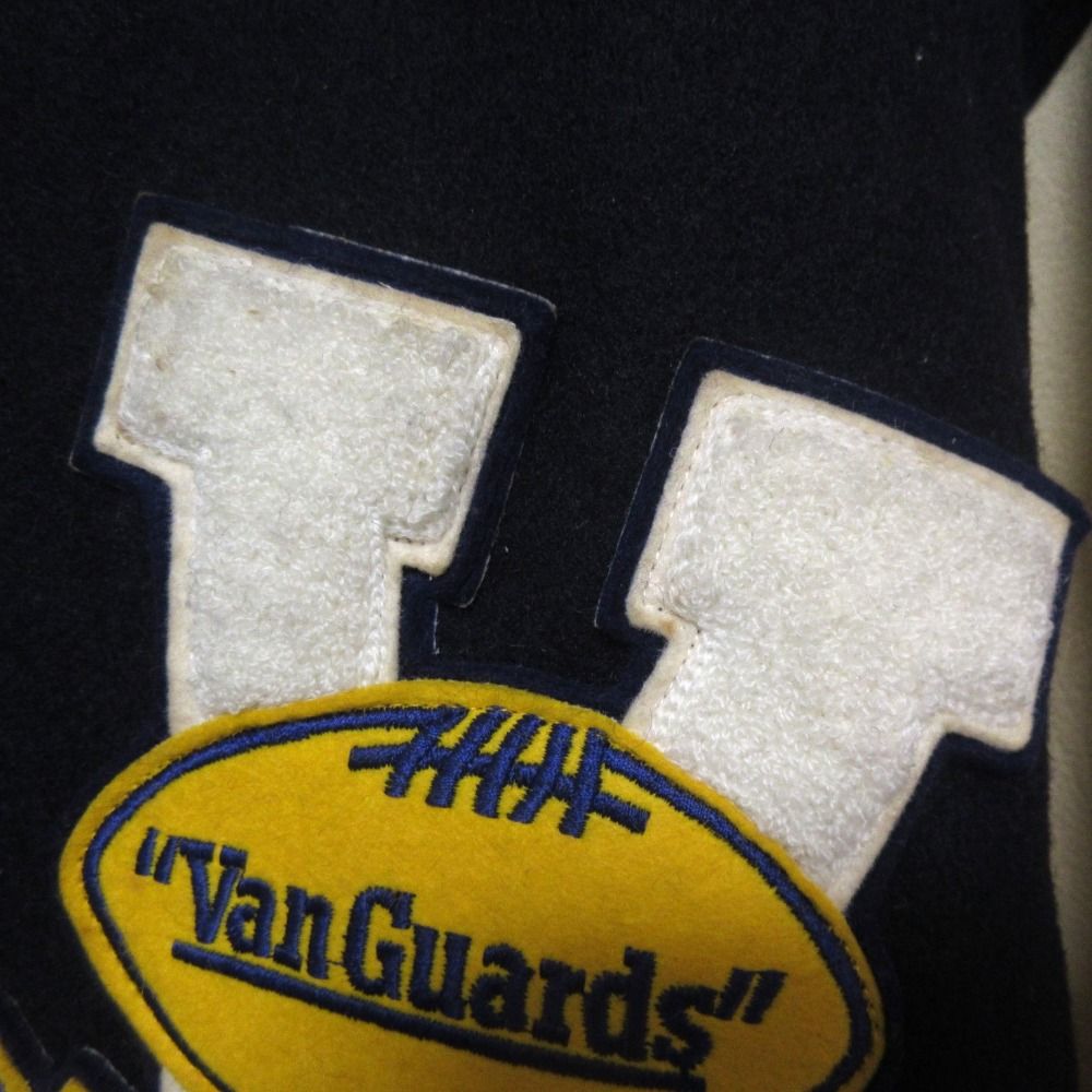 VAN JAC ヴァンヂャケット ヴィンテージ ウールブレンド ロゴワッペン  