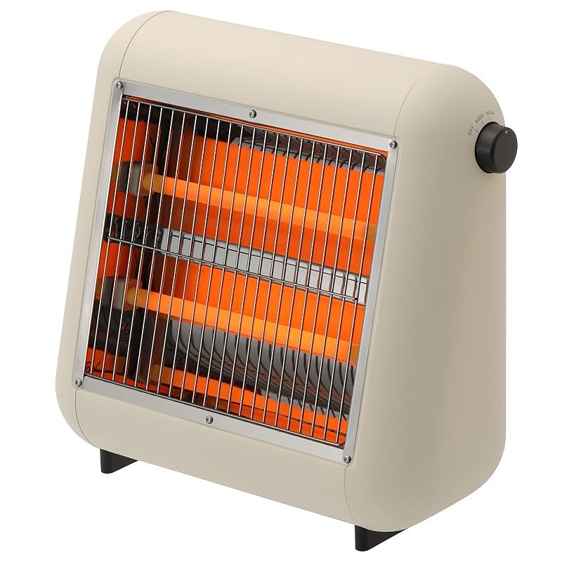 ±0 プラスマイナスゼロ 遠赤外線電気ストーブ G010 ベージュ XHS-G010 C 1