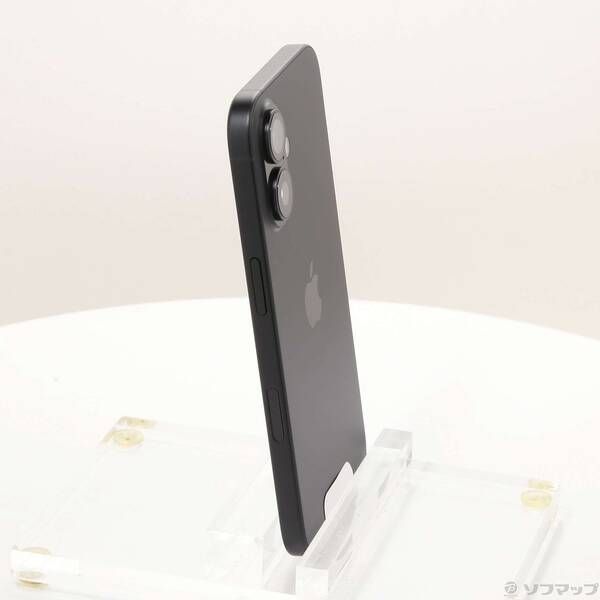 未使用品〕 未使用品 iPhone16 512GB ブラック MYE23J／A SIM