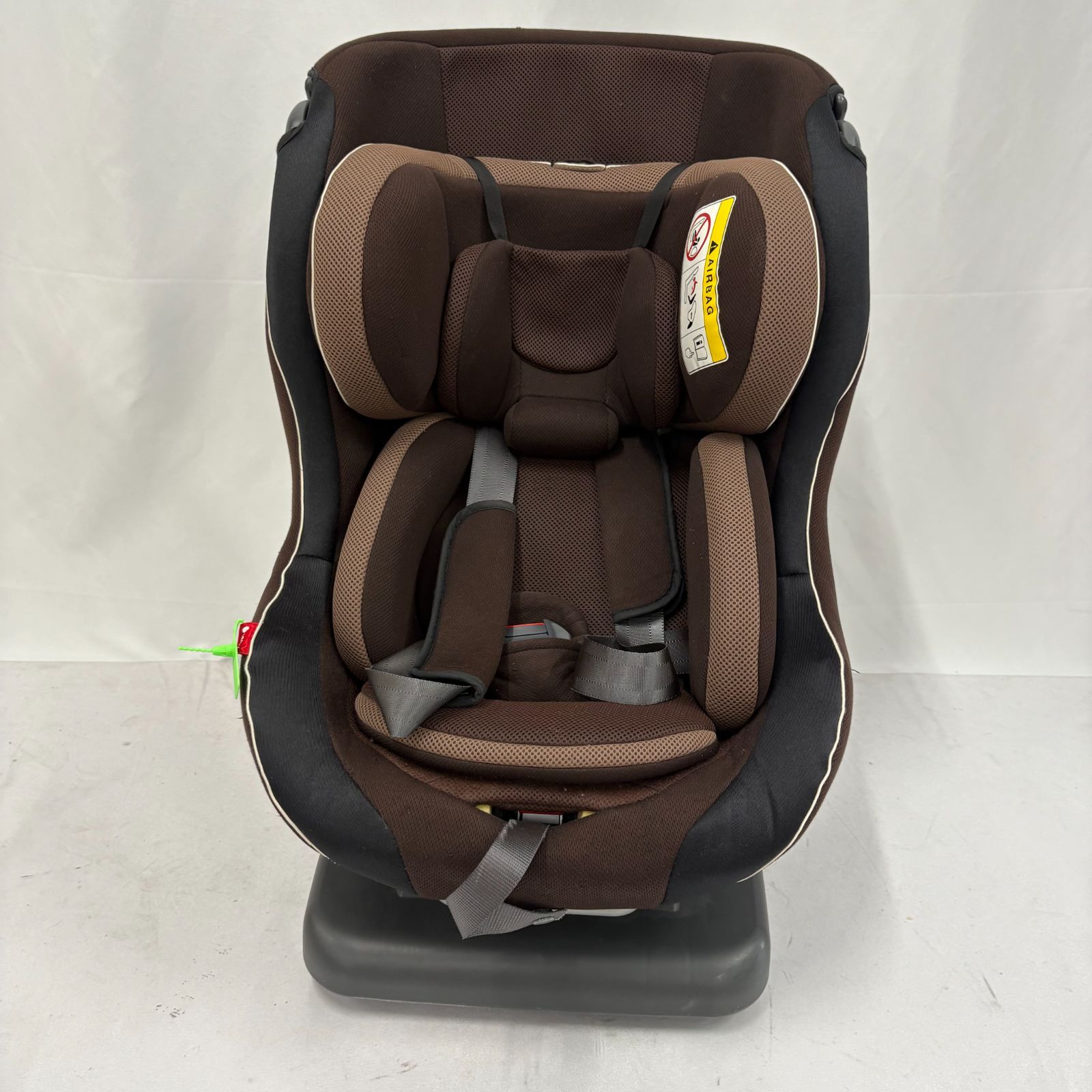 極美品 LEAMAN チャイルドシート LYJ-211 ブラウン ブラック 黒