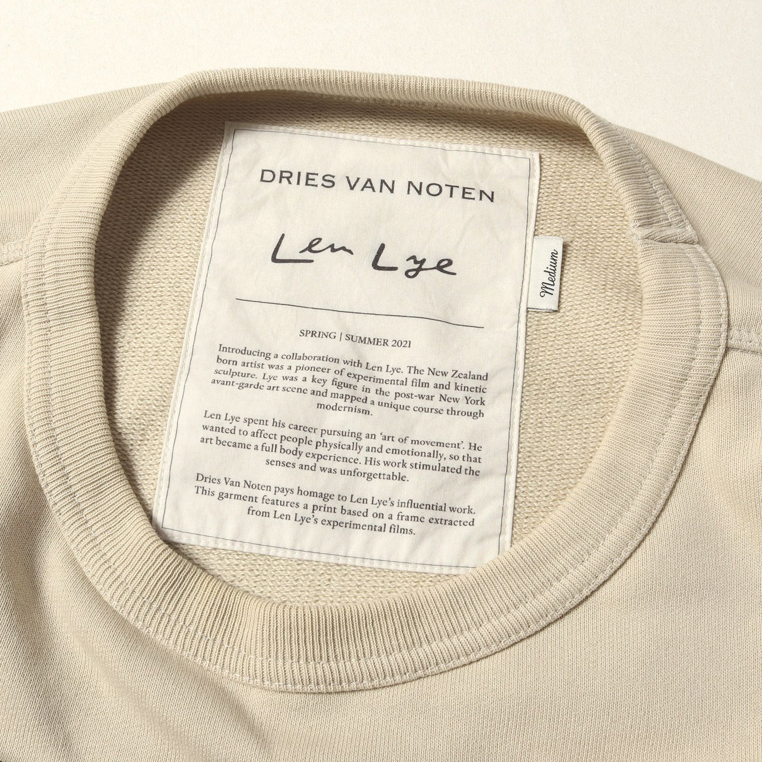 DRIES VAN NOTEN グラフィックスウェット M DRIES VAN NOTEN グラフィック トレーナー M