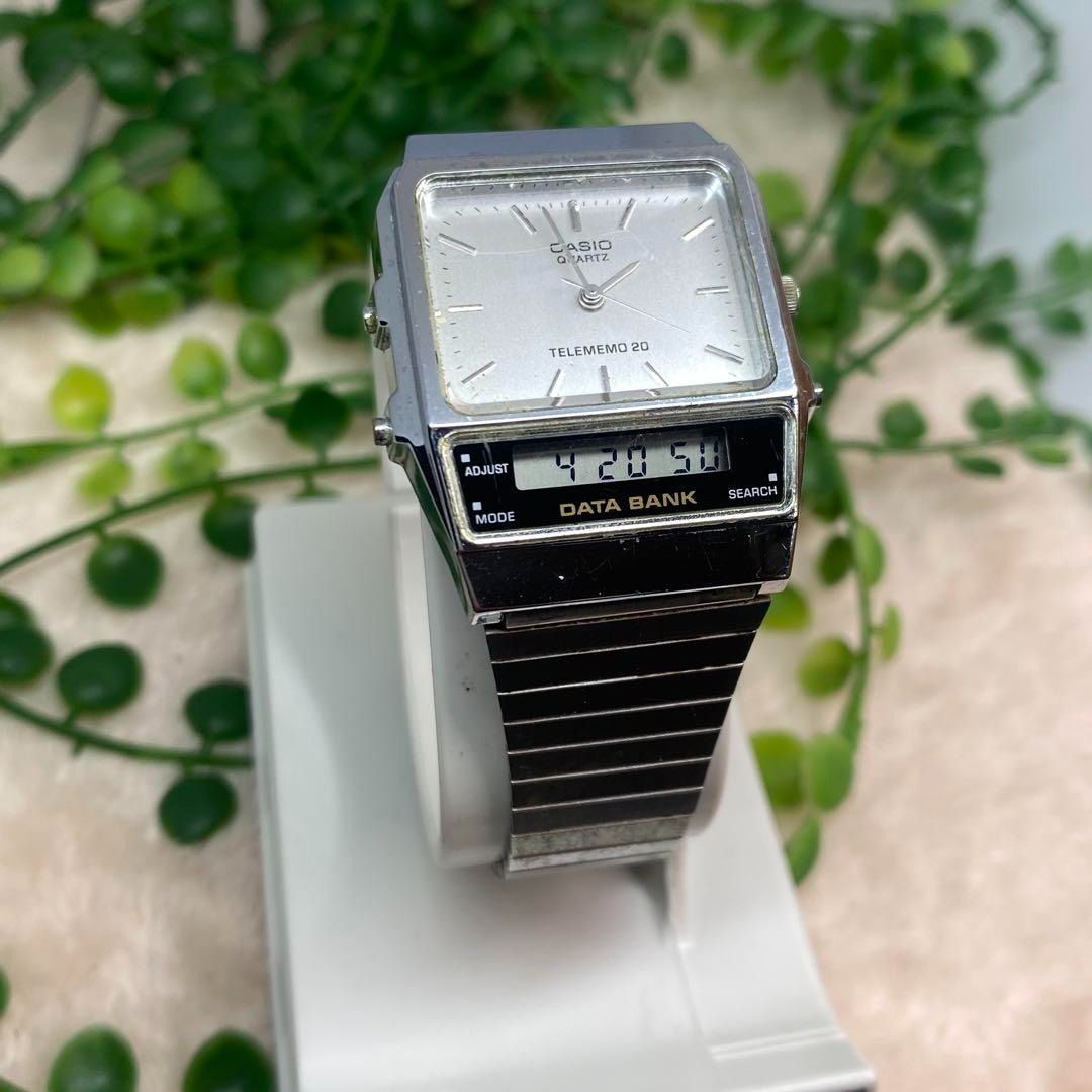 希少 レア CASIO ヴィンテージ カシオ AB-100 データバンク DETA BANK