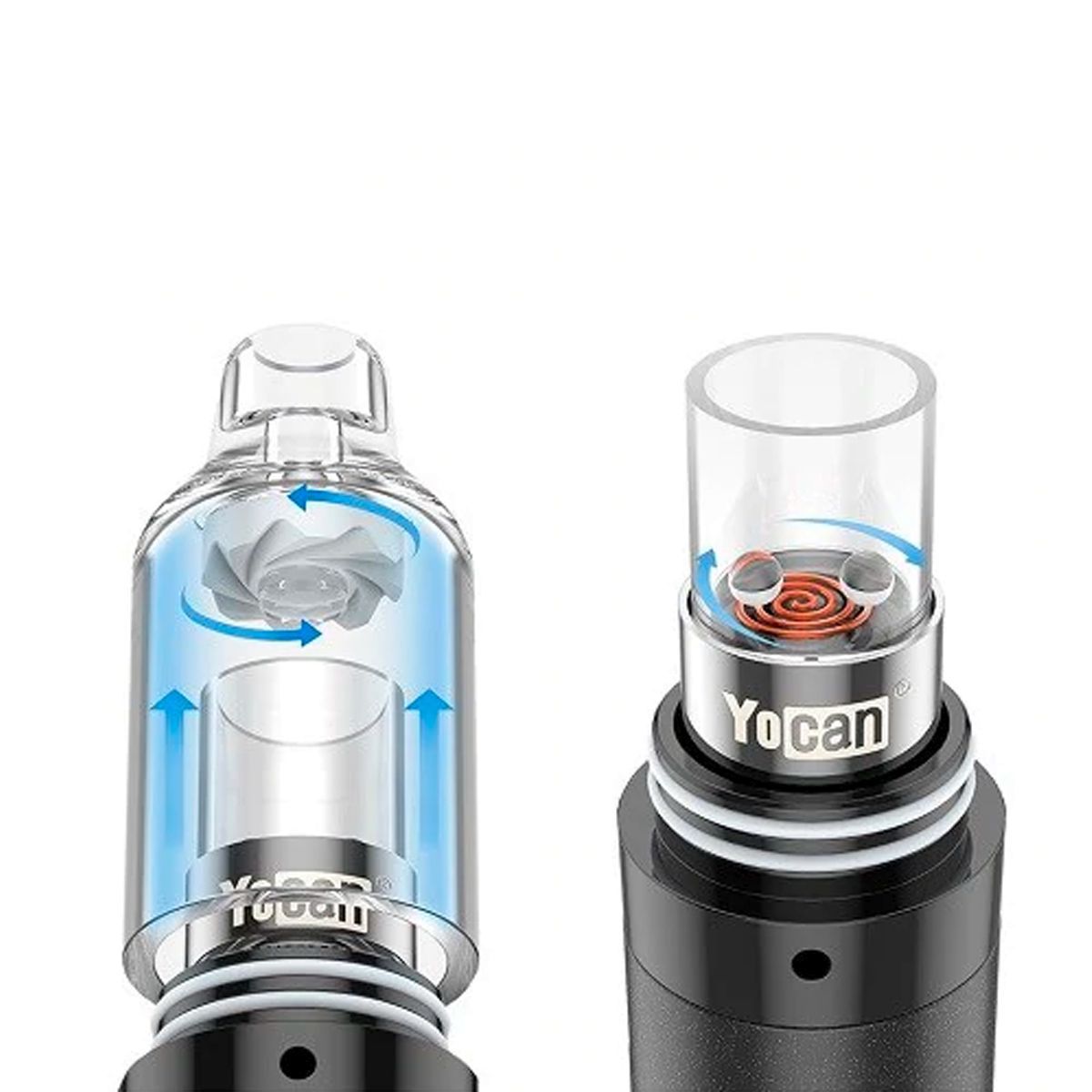 Yocan Orbit Kit ワックス専用ヴェポライザー ベポライザー スターターキット ユーキャン オービット cbd cbg cbn no  thc cbc cbt cdt wax dab ダブパール パウダー 510 ベイプ 本体 vape - メルカリ