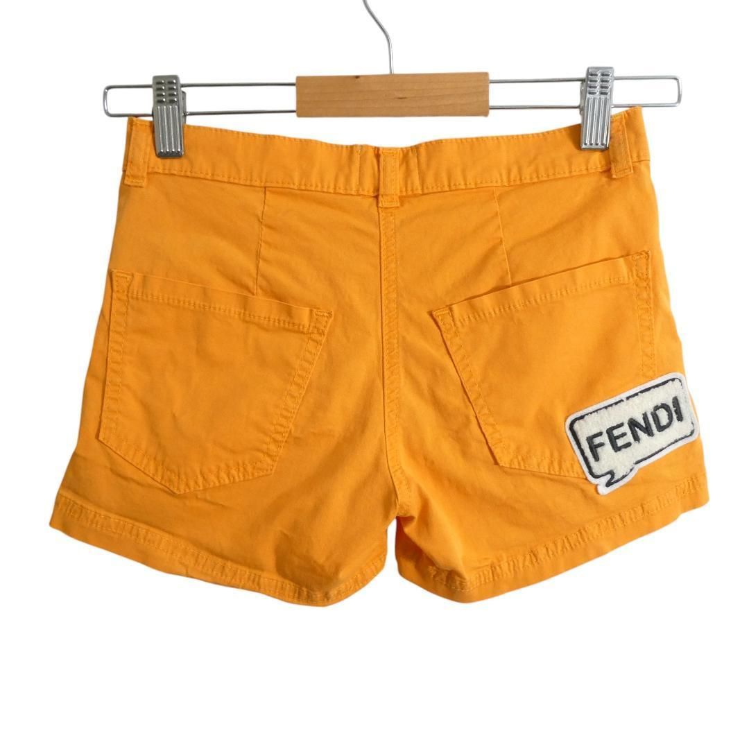 美品 FENDI フェンディ サイズ8A 約130㎝ キッズ コットン ロゴ