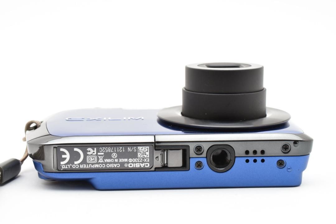 EXILIM ZOOM EX-Z330 らきすたコラボモデル　青 Amazon | CASIO デジタルカメラ EXILIM EX-Z330 ブルー EX-Z330BE