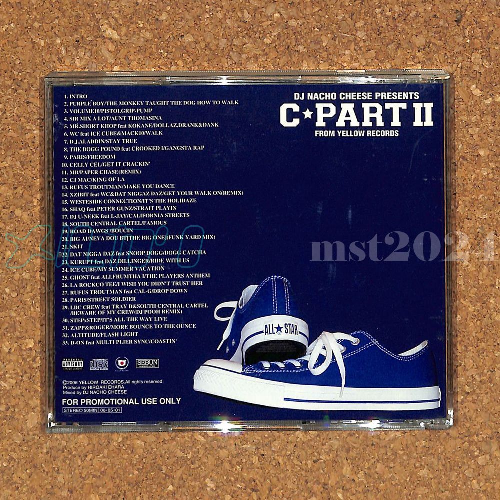 MIXCD】DJ NACHO CHEESE /C PART II [2024/11] - メルカリ