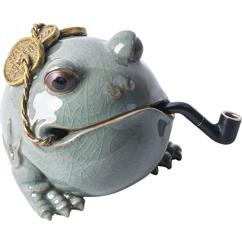 陶器製カエルの置物 Amazon.co.jp: [S.T.S.G] カエル 置物 オブジェ インテリア