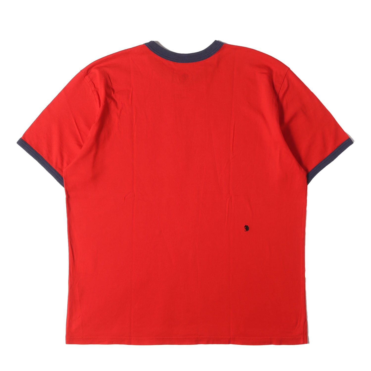 RATS ラッツ Tシャツ サイズ:XL / 21SS ロゴプリント リンガー Tシャツ