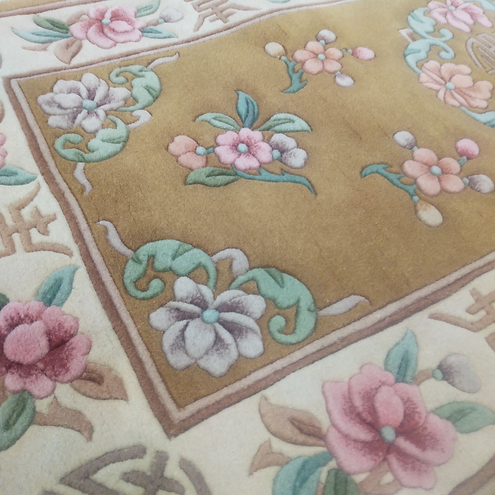 ウール段通 ウール緞通