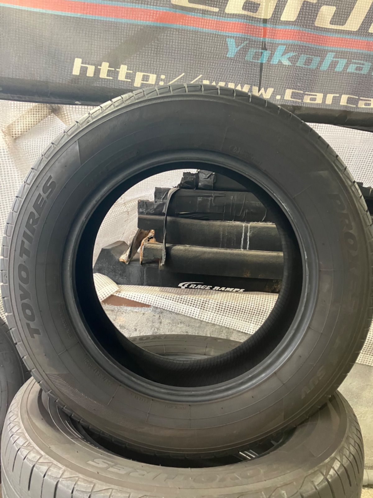 トーヨータイヤ 225/65R17 PROXES CL1 SUV 4本 中古品 PROXES 25年製 225/65R17 102H 4本セット プロクセス CL1 SUV