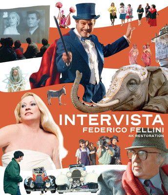 インテルビスタ フェデリコ フェリーニ 4Kレストア Blu-ray