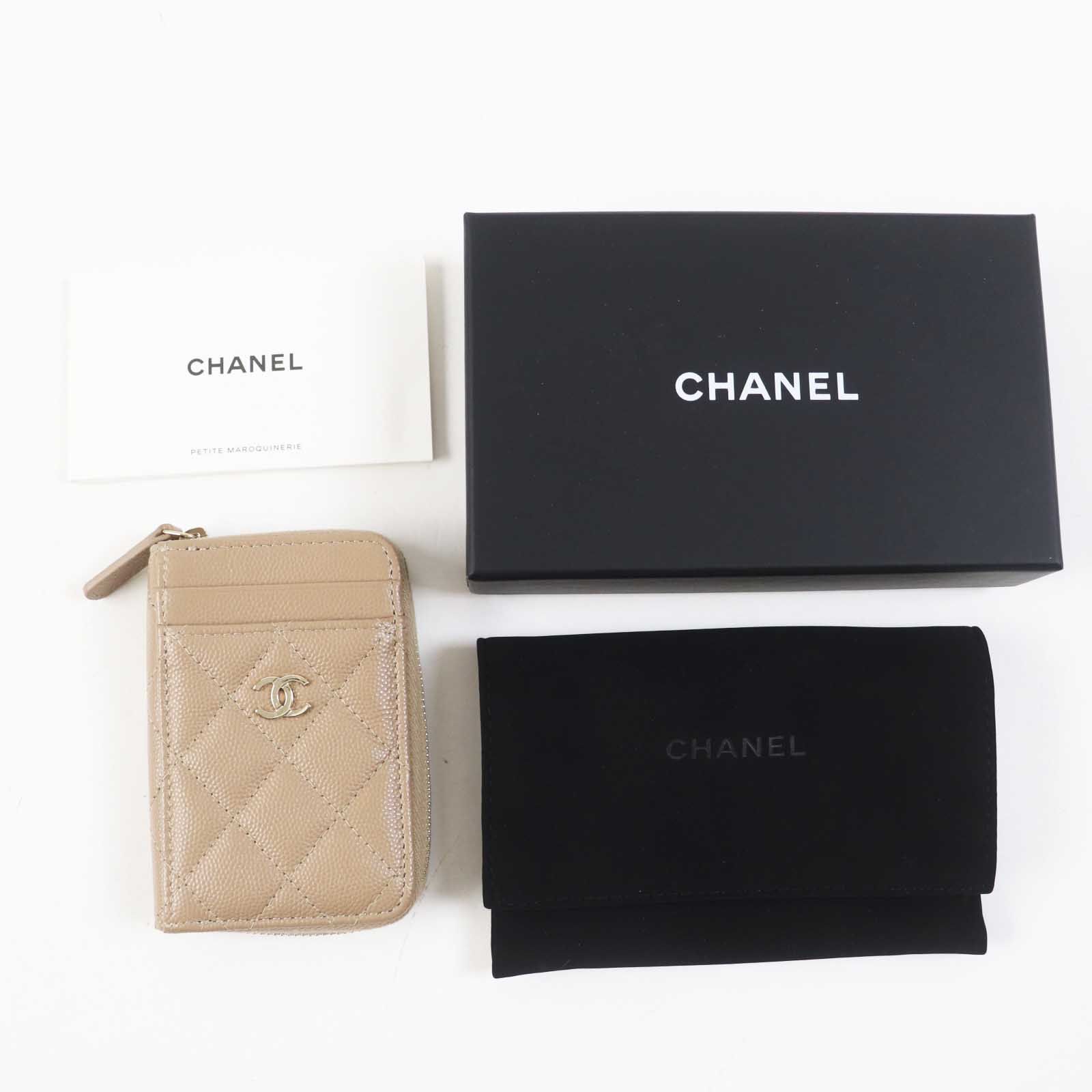 美品◎CHANEL シャネル AP1650 タイムレスクラシック キャビアスキン 