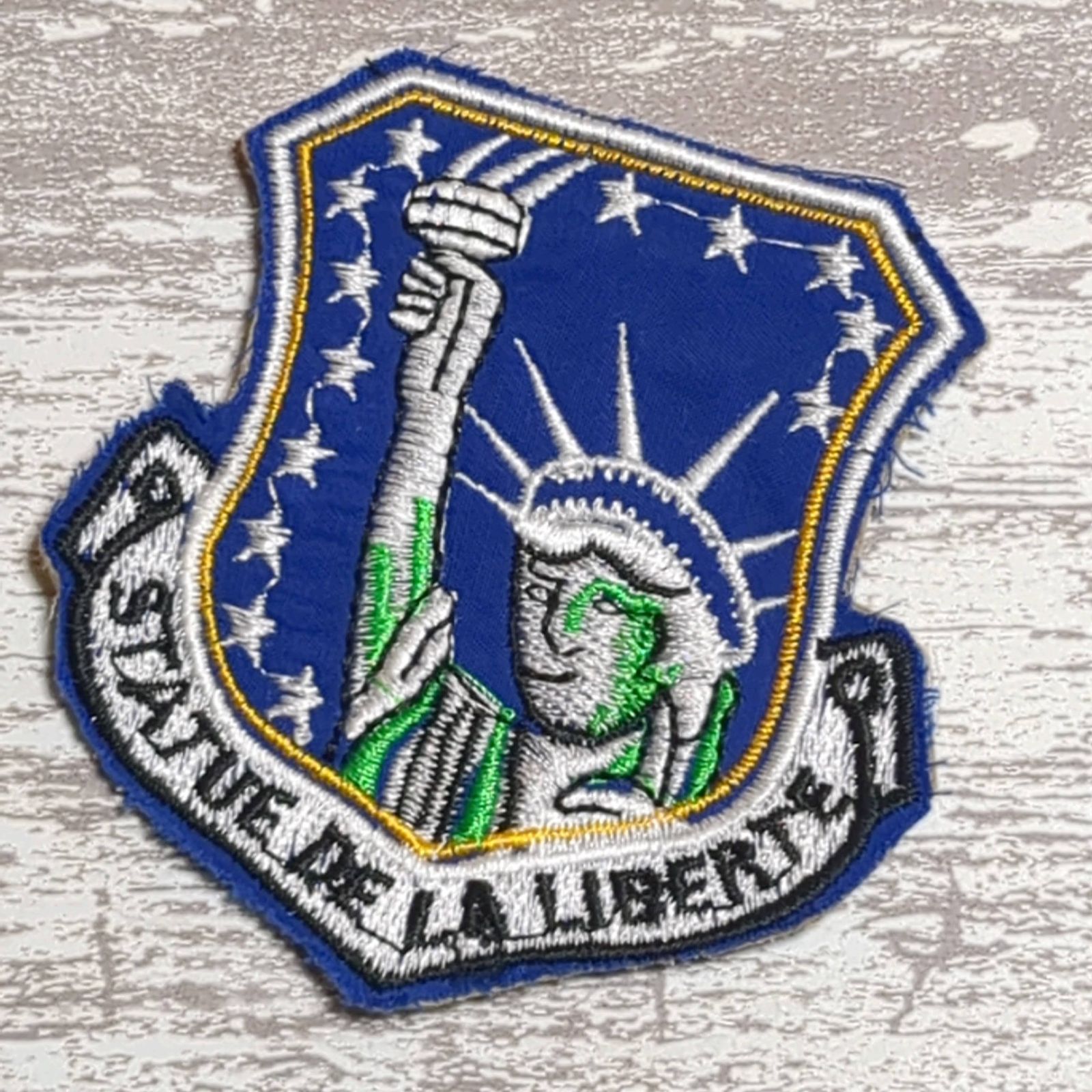 E08 ベトナム 戦争 ワッペン 自由の女神 パッチ カスタム ベトジャン