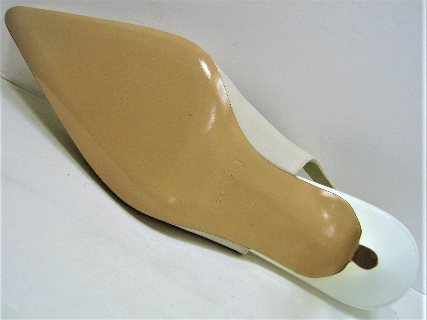 ハイヒール/パンプス未使用 保管品 婦人靴 コーチCOACH ハイヒール7cm サイズ5 1/2 B
