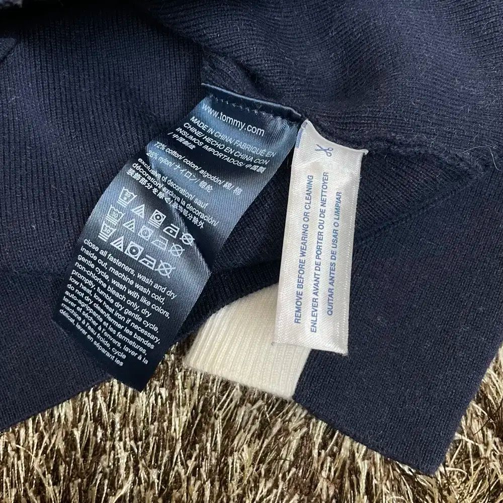 ニット ジップアップ