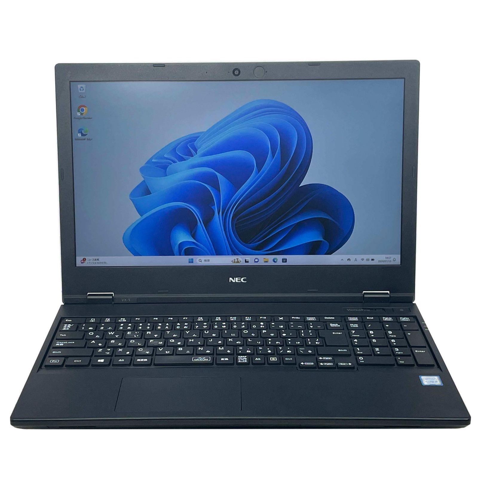 中古ノートPC 高性能 NEC VersaPro VX-5 i5-8250U 8GBメモリ 新品256GB SSD 15.6型 Webカメラ 付き  Windows11 ノートパソコン - メルカリ