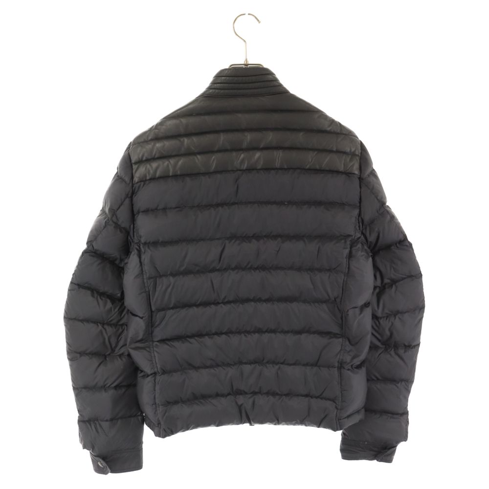 MONCLER JEANDAT GIUBBOTTO レザー切り替え
