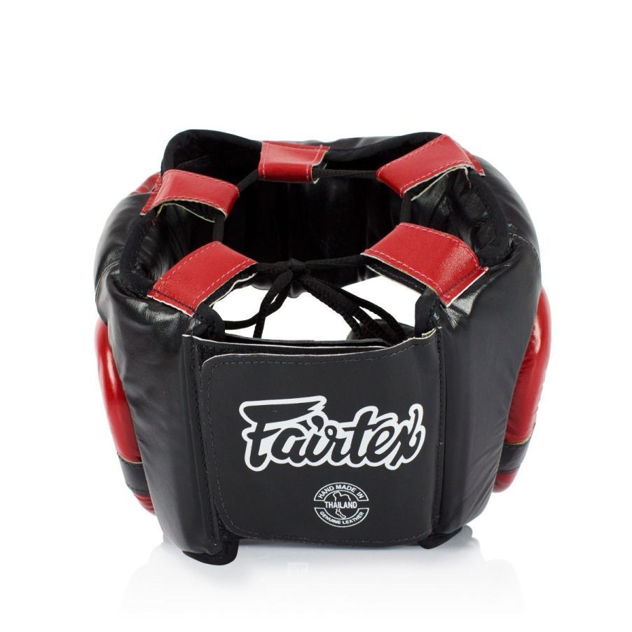 新品】Fairtex フェアテックス ヘッドギア HG13 lace up ブラック 