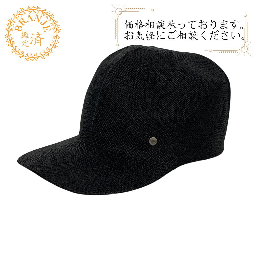 HERMES/エルメス ライリー パナマキャップ ラフィア ラフィア 