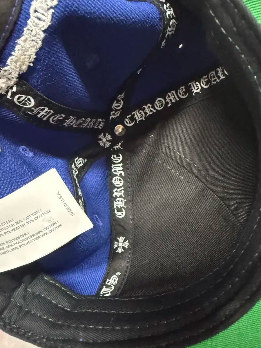  CHROME HEARTS クロムハーツ ベースボール キャップ ブルー その他 キャップ