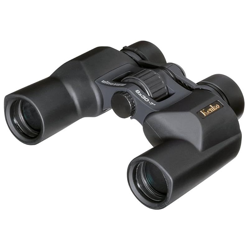 ♥品 Kenko 双眼鏡 ultraVIEW 8x30WP ポロプリズム 8倍30口径 防水 1
