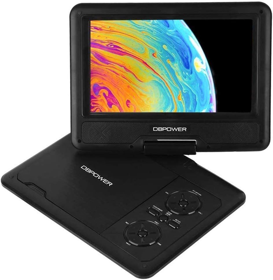 ポータブルDVDプレーヤー 7.5インチ 単3形乾電池式 6時間再生可能 ポータブルDVDプレーヤー 7.5インチ 単3形乾電池式 6時間再生