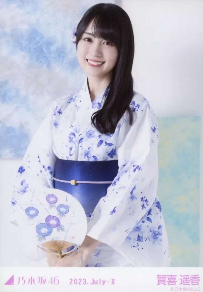 中古】生写真(乃木坂46) 賀喜遥香/上半身・浴衣/「乃木坂46 2023.July