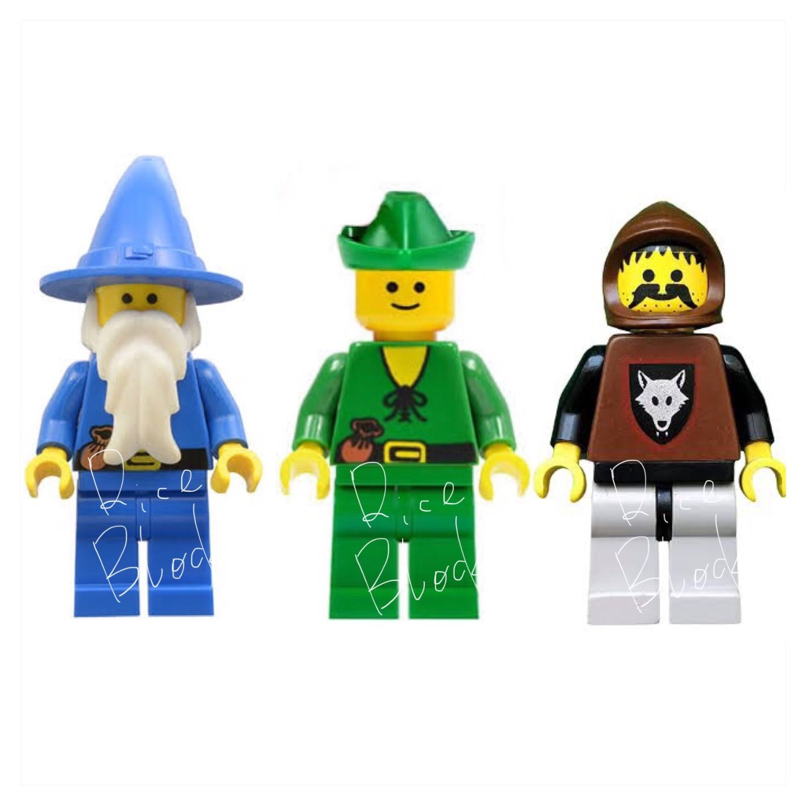 正規品】LEGO ミニフィグ フォレストマン 森の人 ウルフ盗賊団