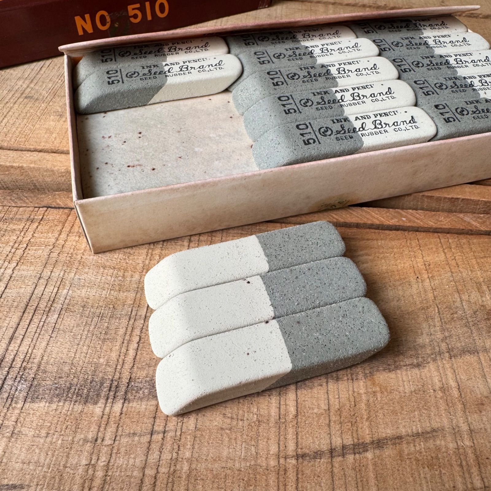 【廃番】SEED brand No.510　半砂　45個入り　昭和レトロ 廃番】SEED brand No.510 半砂 45個入り 昭和レトロ - メルカリ