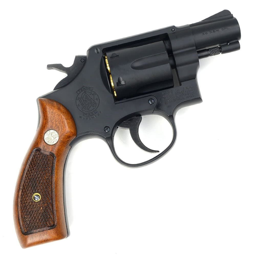 マルシン ガスガン M 10 2インチ マットブラックABS 木製グリップ 072506 18歳以上