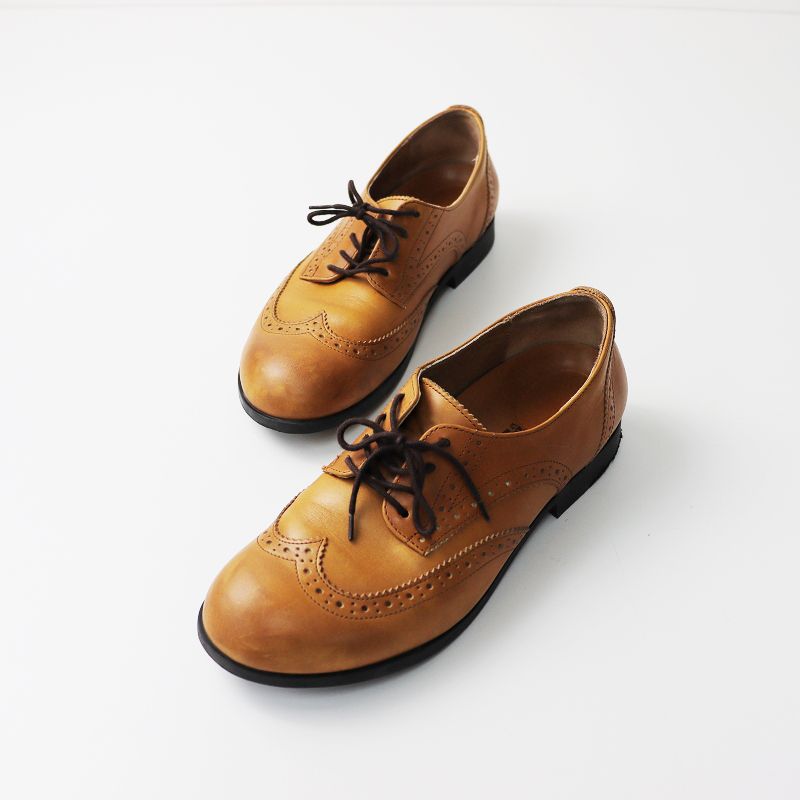 ビルケンシュトック ララミーロー ウイングチップ レザーシューズ ブラウン ビルケンシュトック BIRKENSTOCK ララミーロー LARAMIE LOW