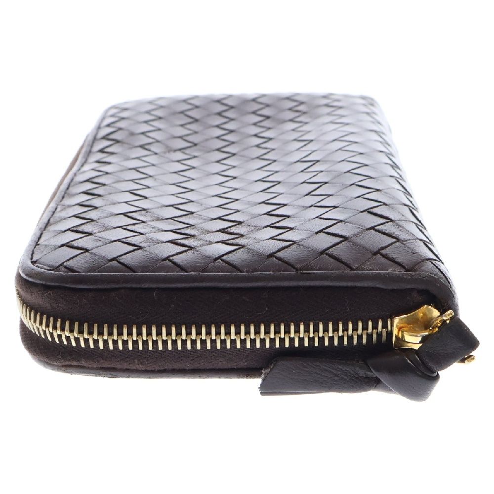 【美品】ボッテガヴェネタ　イントレチャート　ダークブラウン　長財布　財布　レザー 楽天市場】ボッテガ・ヴェネタ イントレチャート レザー