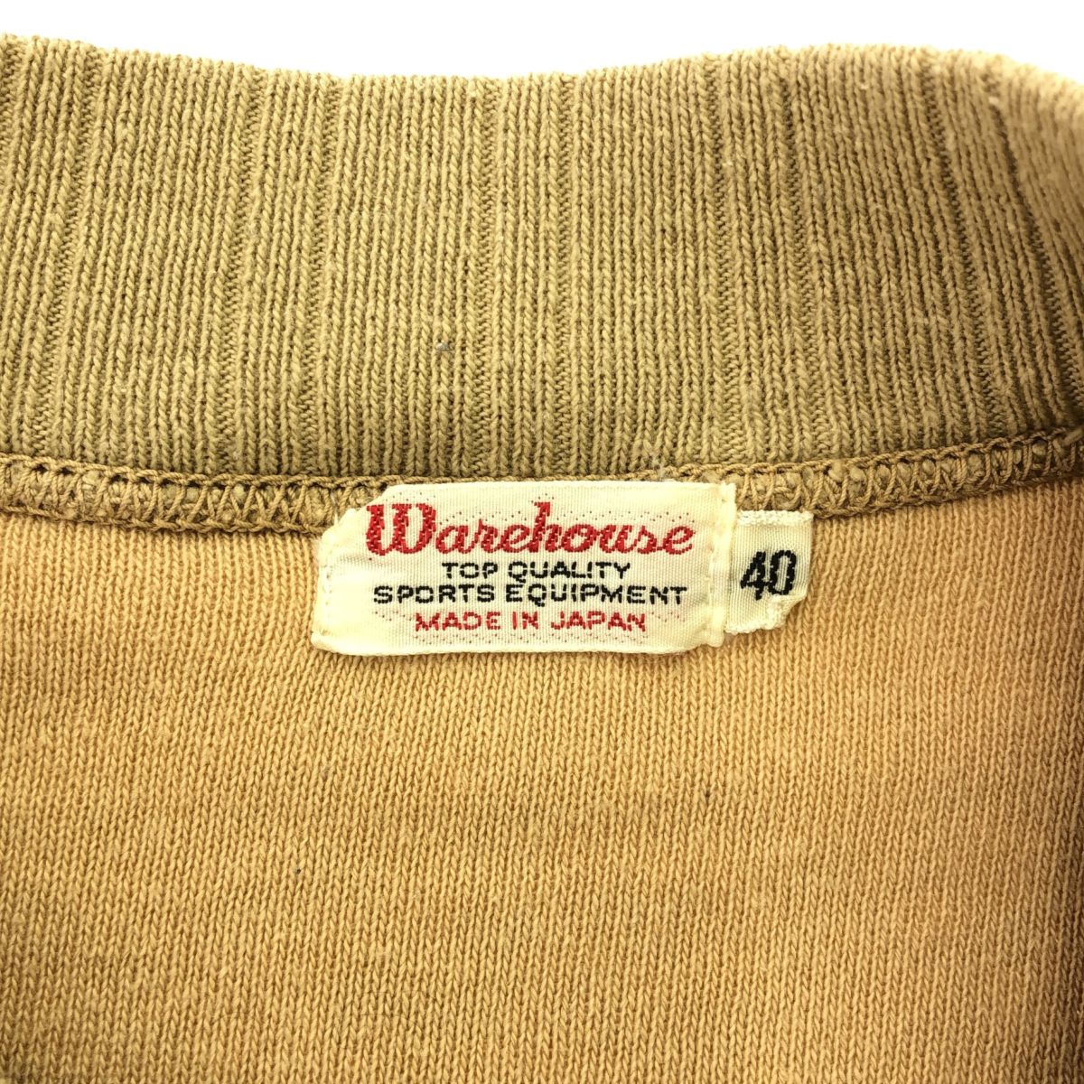 WAREHOUSE ウェアハウス WH-479 2ポケットパイルスウェット 針