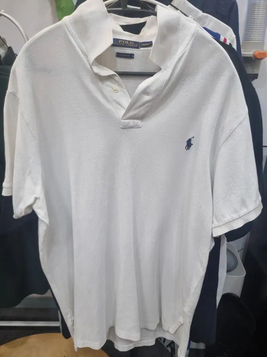 POLO RALPH LAUREN(ポロラルフローレン) ホワイトカラティ 表記 L