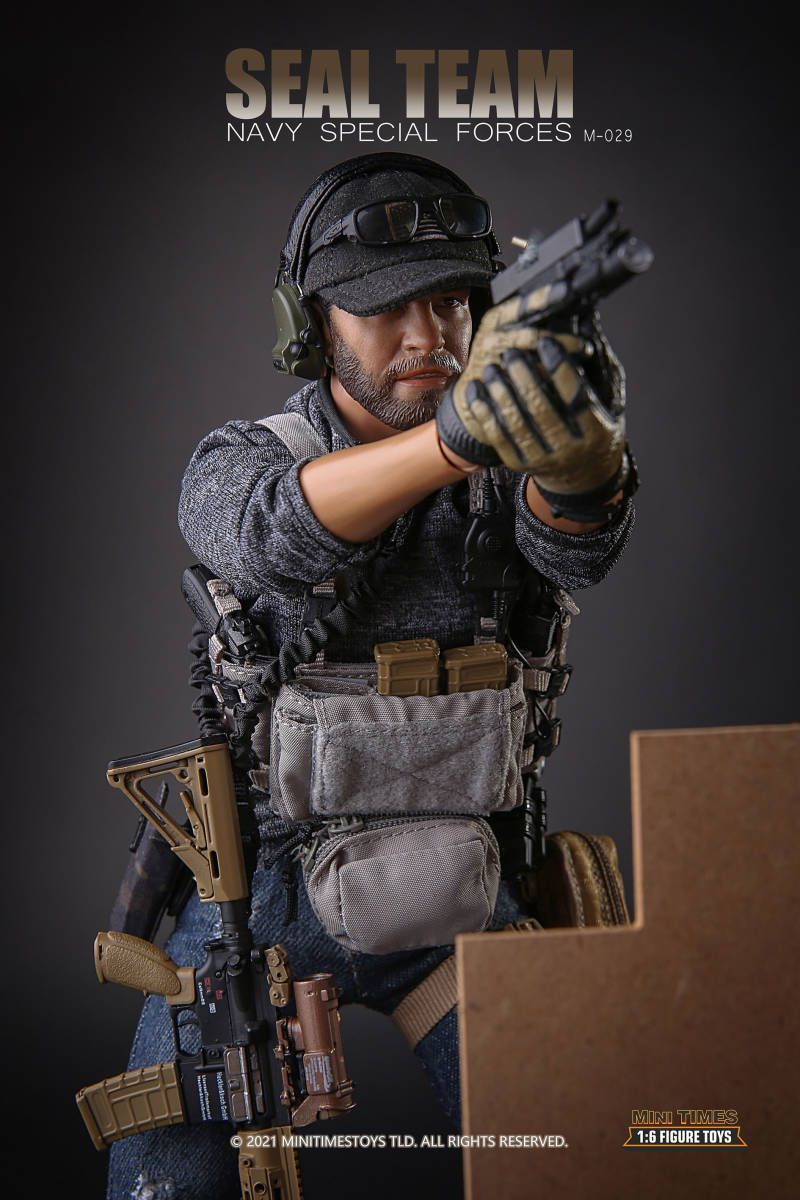 Mini Times Toys 1/6 Seal Team Navy Sepcial Forces 犬付き 未開封新品 MT-M029 - メルカリ