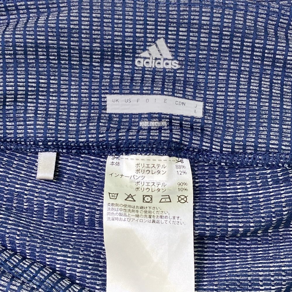 サイズ：L ADIDAS GOLF アディダスゴルフ インナー付き スカート