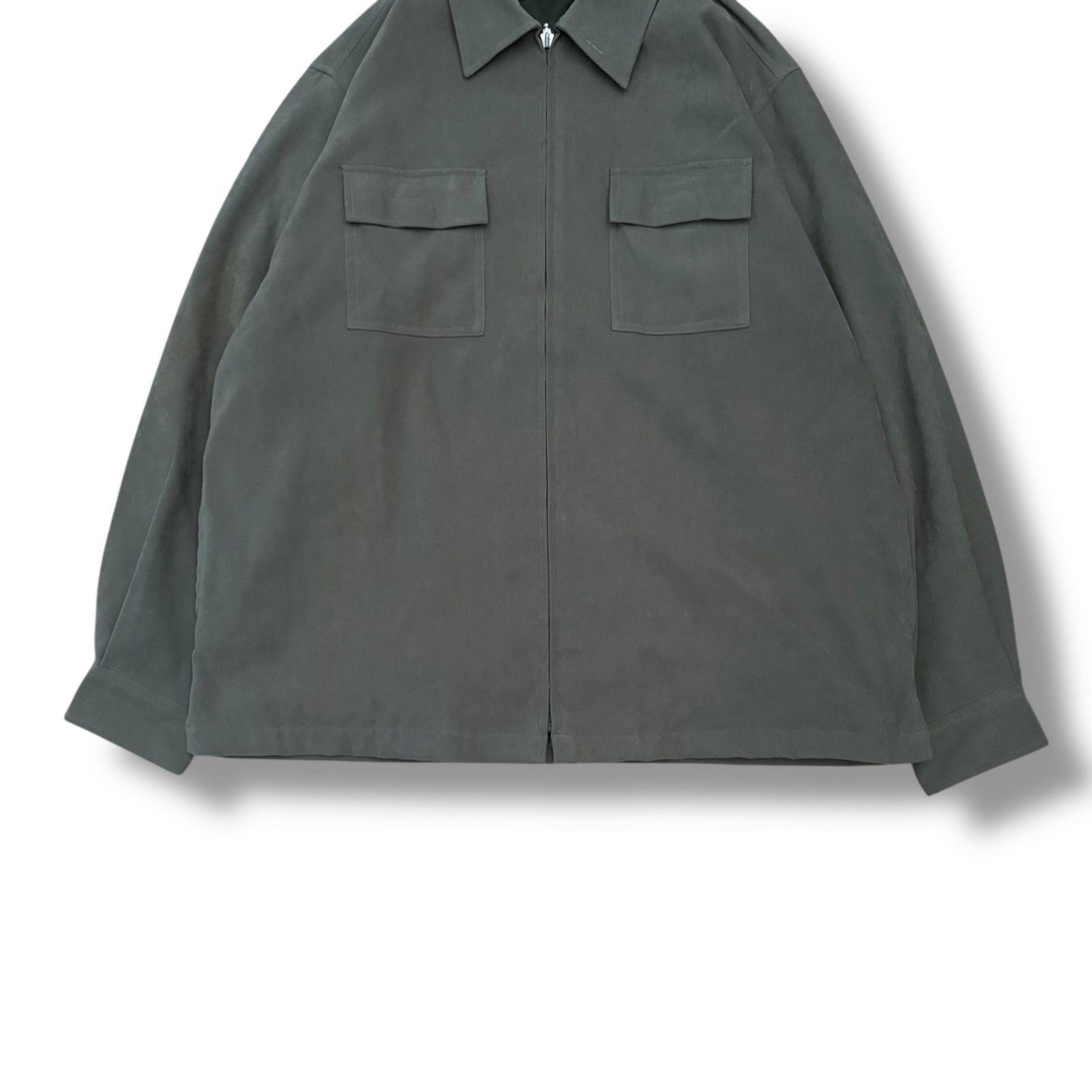 ◻︎【 U.P renoma 】ジップアップシャツブルゾン U.P renomaの温かな