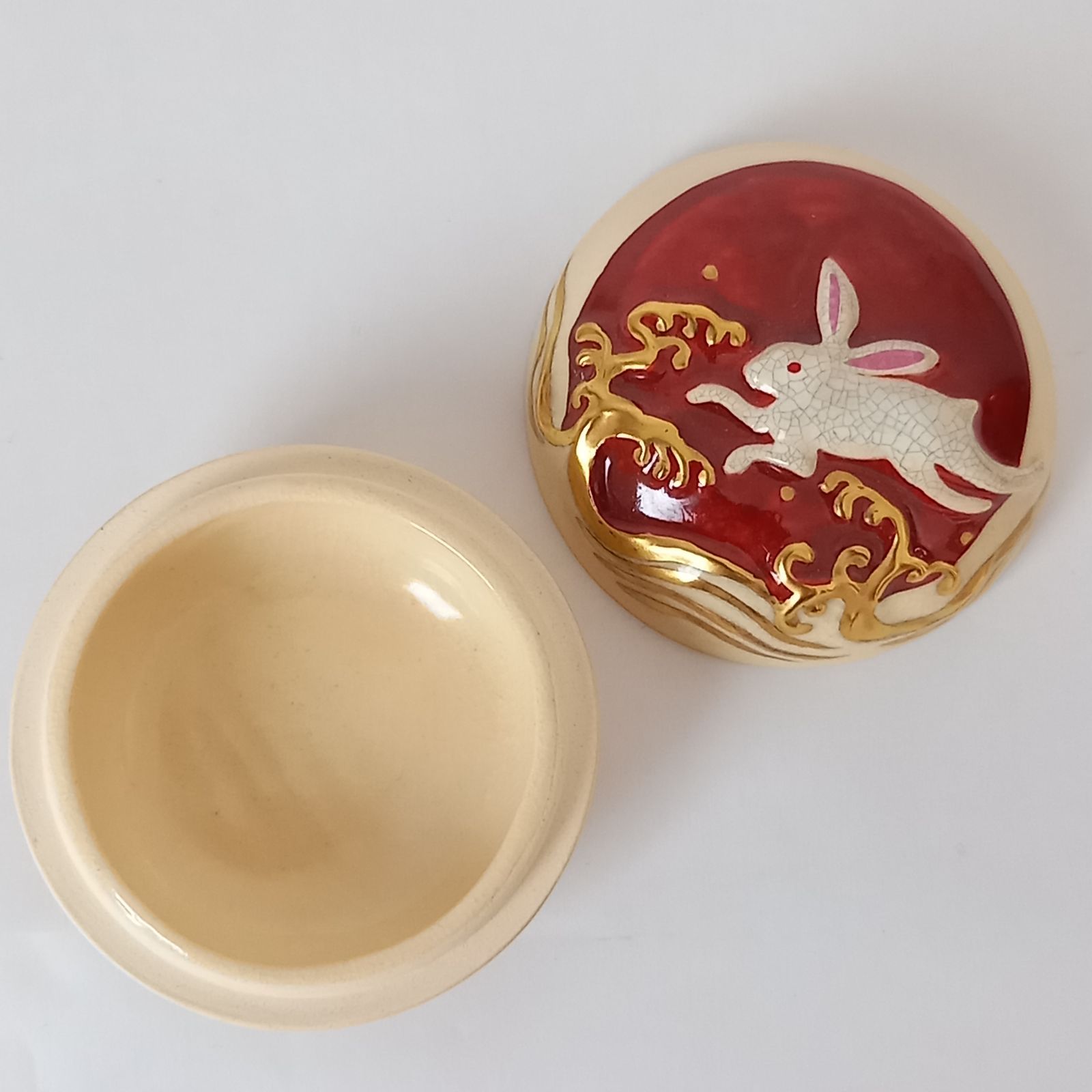 香合 仁清 卯 加賀瑞山作 共箱入 陶磁器 茶道具 未使用 - メルカリ 香合 仁清 卯 加賀瑞山作 共箱入 陶磁器 茶道具 未使用 - メルカリ