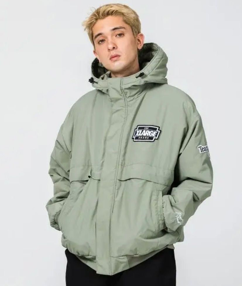 憧れの XLARGE（エクストララージ）NYLON - PUFFER NYLON JACKET ...