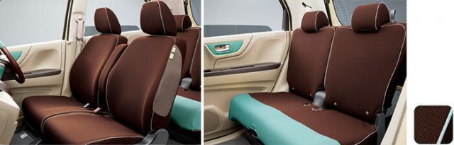 HONDAホンダ NWGN N-WGNエヌワゴン ホンダ純正 シートカバー 運転席ハイトアジャスター装備無し車/あんしんパッケージ装備無し車用[2016.6～次モデル[08P32-E3E-BB0