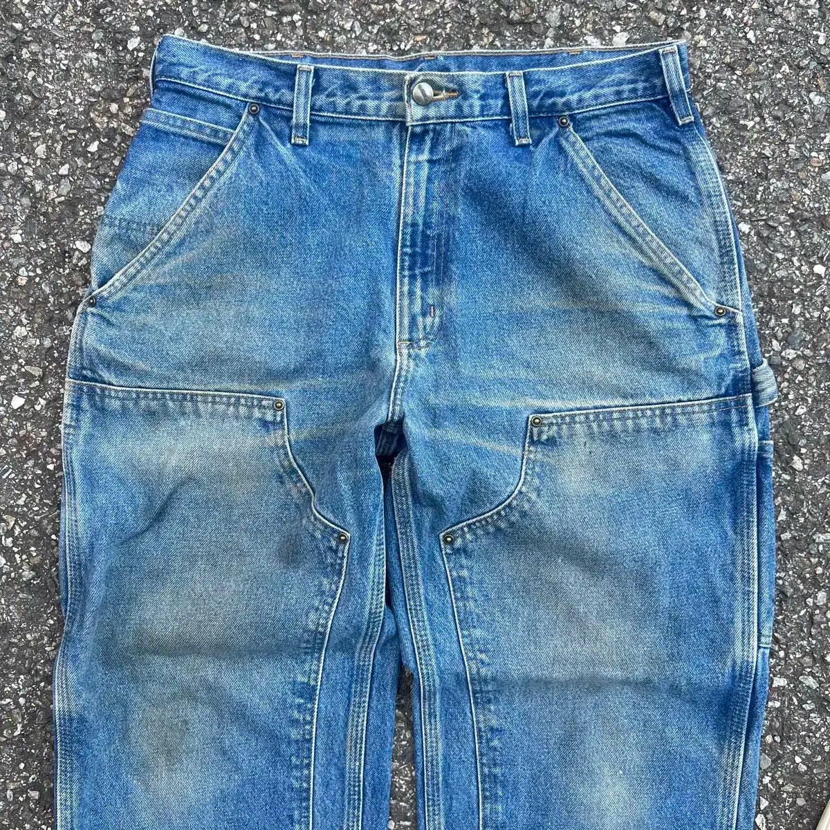 ヴィンテージ Carhartt(カーハート) ダブルニー デニム 32x30 ヴィンテージ Carhartt(カーハート) ダブルニー デニム 32x30