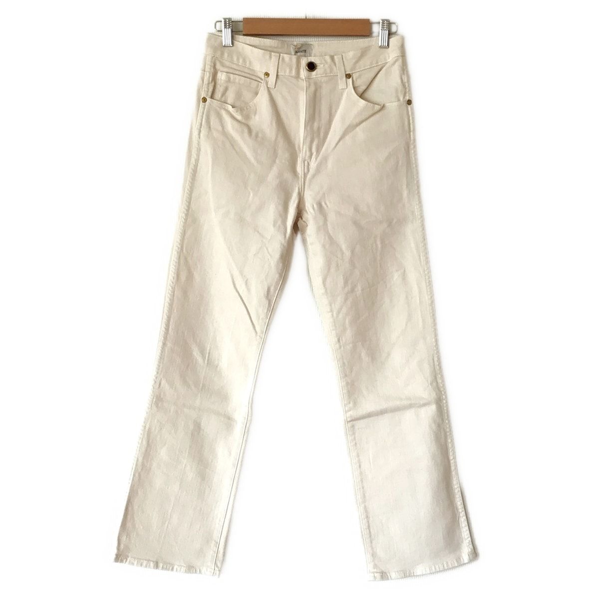 KHAITE ケイト ジーンズ サイズ28 L レディース - アイボリー フルレングス