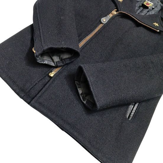 Schott ショット 32oz ジップフロント ワンスター メルトン